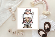 Quirky Whimsical Santa Clipart, an Illustration by CraftArtStudio (Thumbnail 6 of 6)