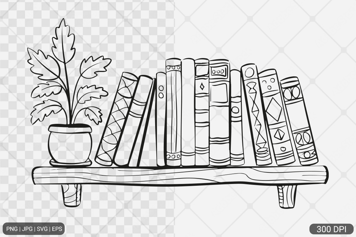 Floral Book SVG PNG Bundle Vol. 1, an Illustration by Actual Pixel (Photo 16 of 29)