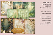 Bordered Woodlands Junk Journal Kit, a Decorative Illustration by The Dutch Lady Designs (Thumbnail 3 of 7)