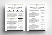 Resume Template 4 Pack | CV Template, a Resume Template by Refinery Resume Co. (Thumbnail 2 of 3)
