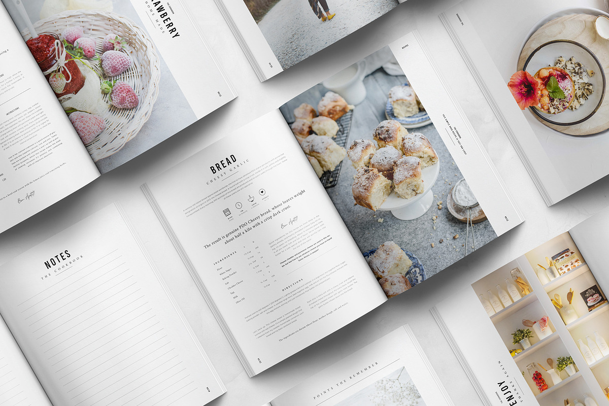 Cookbook | Recipe Book, a Brochure Template by Studio Bons (Photo 25 of 26)