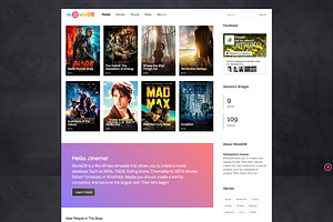 MovieDB Wordpress Theme