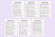 350+ Gratitude Journal Prompts Canva, a Stationery Template by Shumaya (Thumbnail 3 of 6)