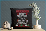 Merry Christmas Animal Filthy Xmas, a Graphic by Creativeusart (Thumbnail 4 of 4)