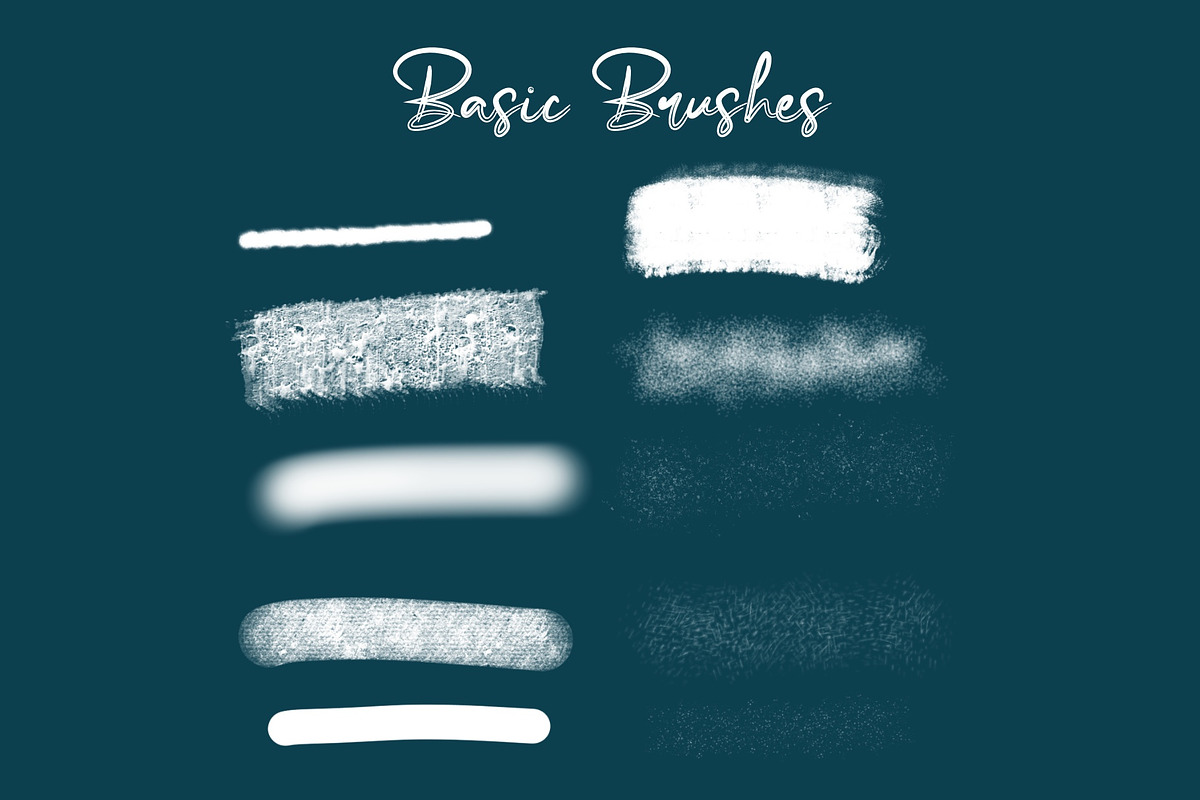 Glitter & Metallic Procreate Brush, a Brush Add-On by KJP Designs (Photo 9 of 12)