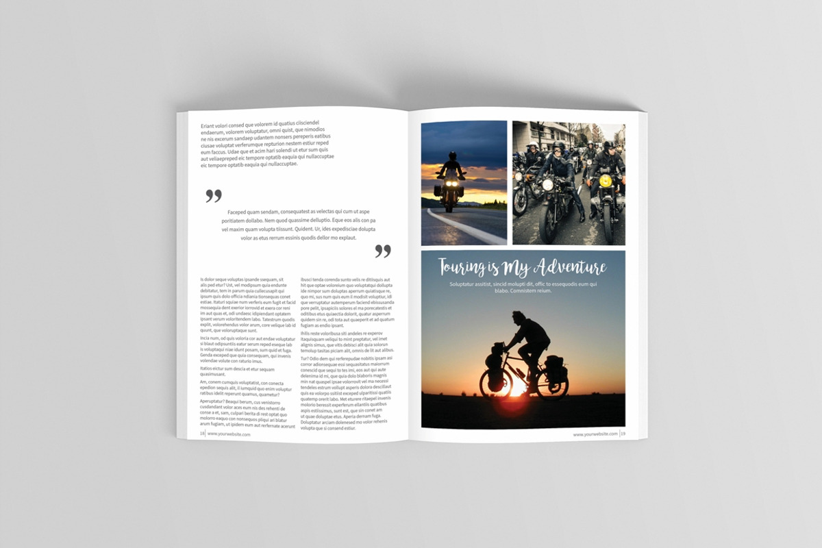 Magazine Template, a Magazine Template by BoriesBechker (Photo 11 of 18)