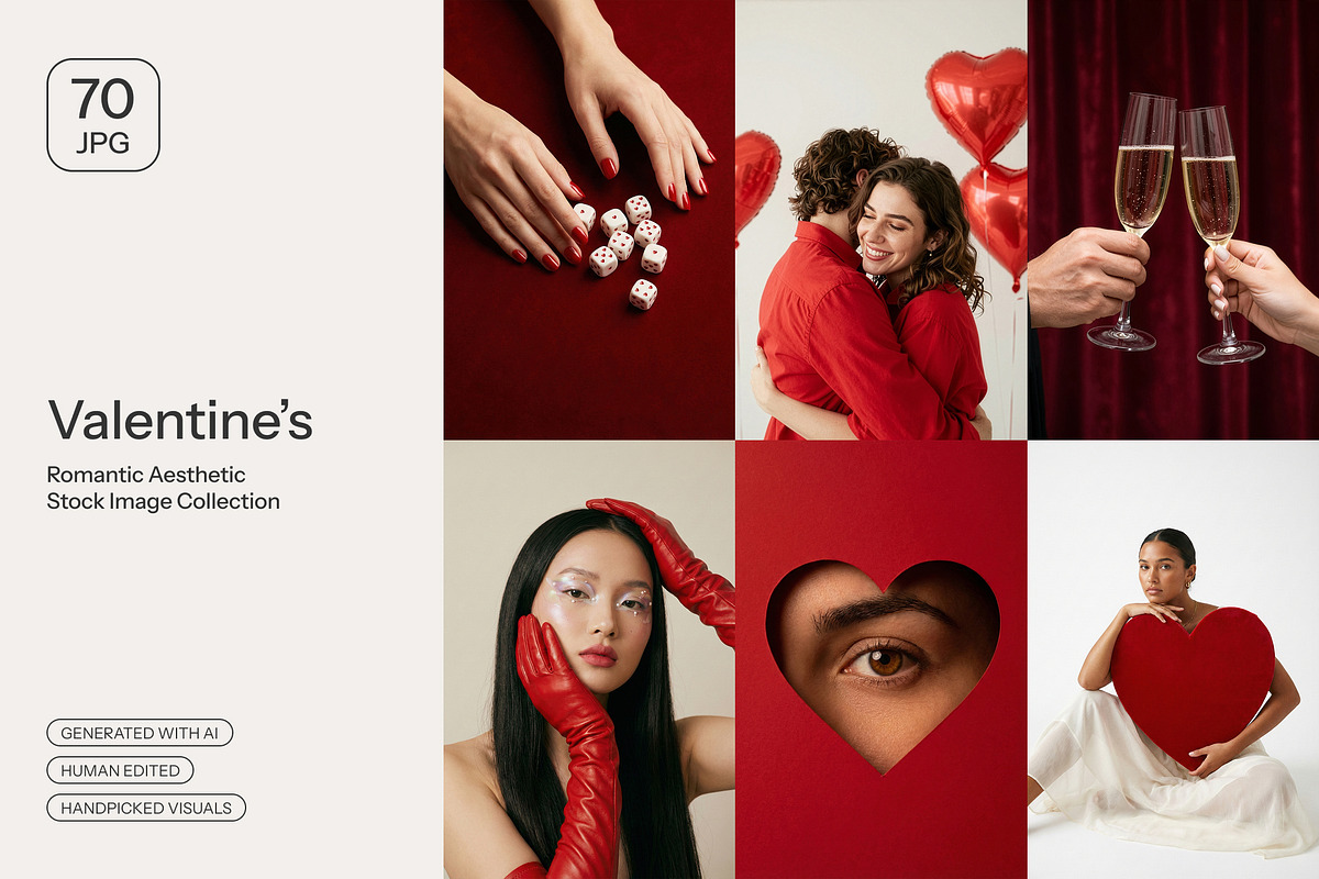 70 Valentine's Day Stock Images, a Holiday Photo by Wildfield Studio (Photo 1 of 6)