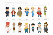 21 Professions characters., a Graphic by Drumcheg (Thumbnail 4 of 4)