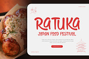 Rada Cenak - Food Display Font, a Handwritten Font by twinstd (Thumbnail 9 of 9)
