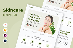 Skinerr - Skincare Landing Page V1