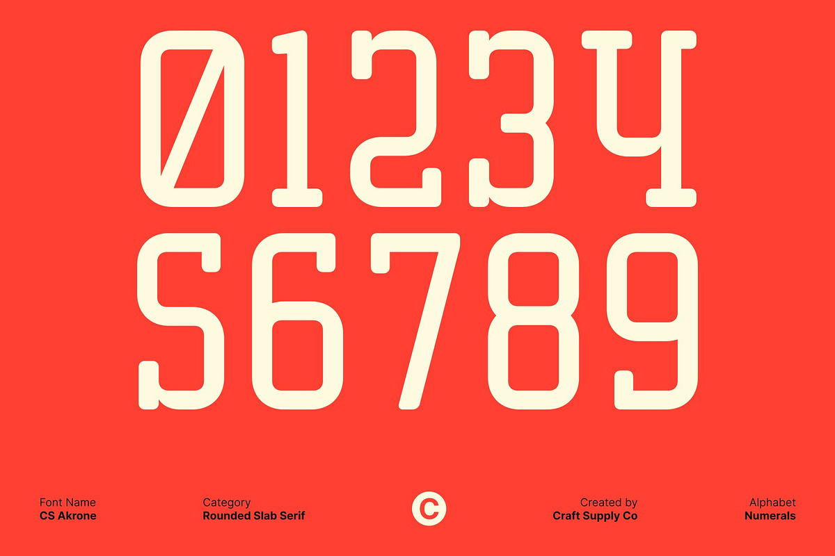 CS Akrone – Slab Serif Font, a Slab Serif Font by Craft Supply Co. (Photo 2 of 8)