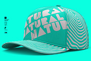 6-Panel Cap Mockup - Full Fabric PSD, a Hat Mockup by LESZ Design (Thumbnail 5 of 12)
