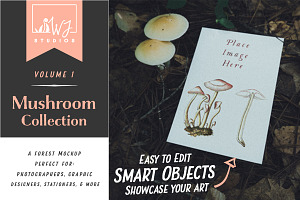 Mushroom Mockup 2 - Vol. 1