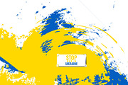 love and support Ukraine stop war, a Background Graphic by NJ Himel (Thumbnail 5 of 9)