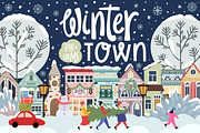 Seasonal Town Creator Bundle -60%OFF, a Decorative Illustration by Alina Sh (Thumbnail 4 of 22)