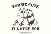 You're Weird I'll Keep You PNG, an Illustration by SharpMarketplace (Thumbnail 1 of 9)