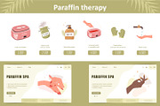 Paraffin therapy, wax from skin care, an Illustration by KeronnArt (Thumbnail 3 of 9)