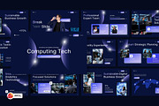 Computing Tech PowerPoint, a Presentation Template by Loin Studio (Thumbnail 1 of 4)