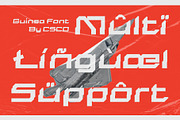 Guinsa – Futuristic Font, a Sans Serif Font by Craft Supply Co. (Thumbnail 7 of 8)