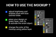 double layer t-shirt mockup, a Shirt Mockup by yalanois (Thumbnail 2 of 6)