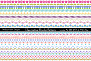 Decorative Border Patterns, a Graphic by Melissa Held Designs (Thumbnail 1 of 3)
