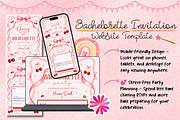 Cherry on Top Hen Party RSVP Website, a Social Media Template by bellaROSEworkshop (Thumbnail 5 of 5)