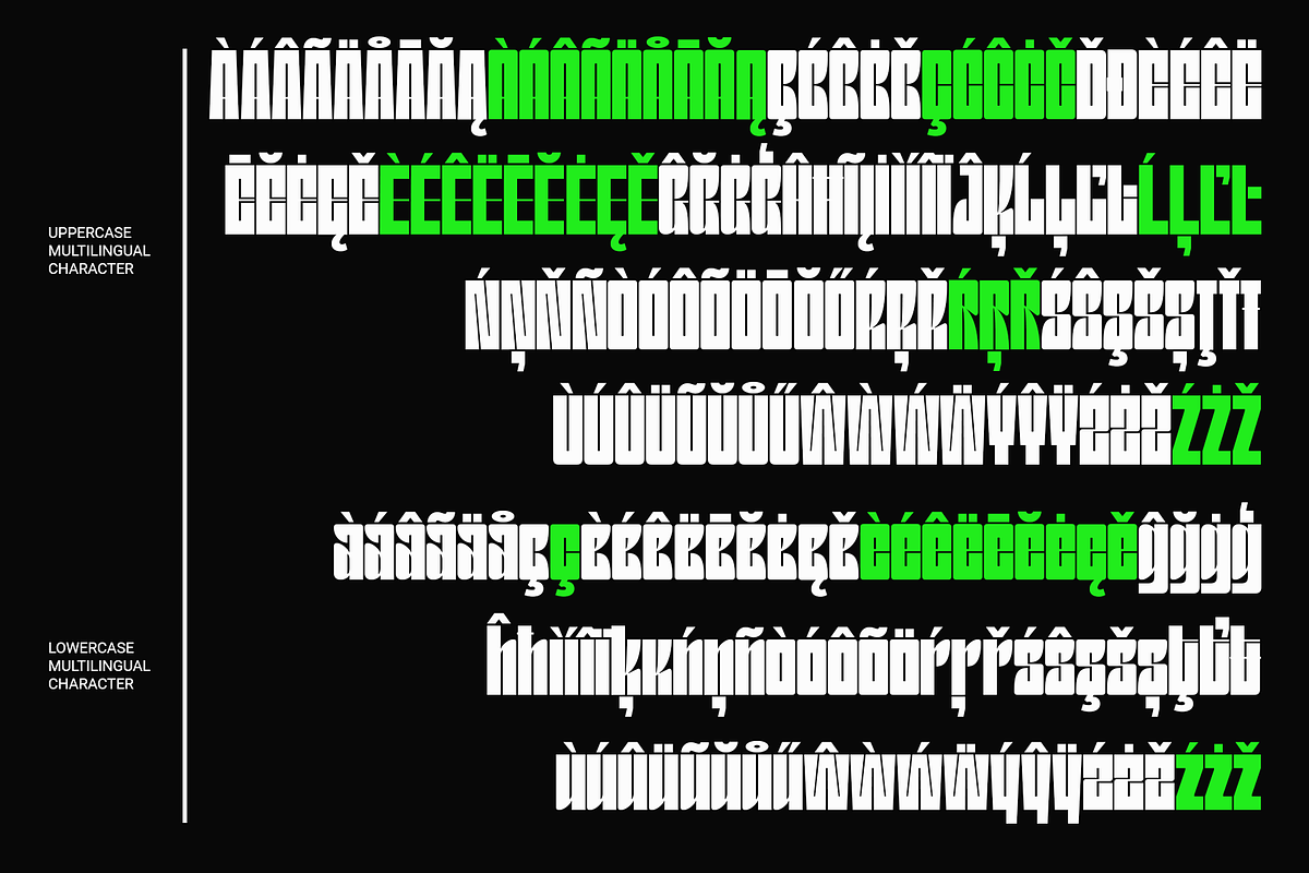 Granke - A Bold Display Typeface, a Sans Serif Font by Valentino Vergan (Photo 12 of 18)