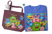 Creation Kit Monsters, an Animal Illustration by Irina Skaska (Thumbnail 3 of 12)