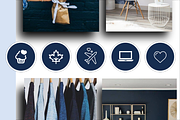 Instagram Stories Highlight Icons, an Icon by pixelonix (Thumbnail 2 of 3)