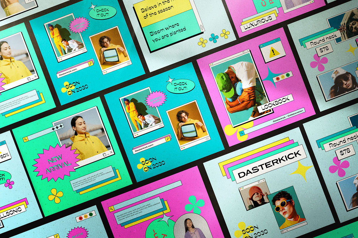 Dasterkick - Social Media Template, a Social Media Template by Dirtytemp Studio (Photo 5 of 5)