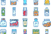 Spice container collection line, an Object Graphic by pikepicture (Thumbnail 3 of 3)