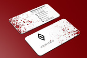 Abstract Business Card Design, a Business Card Template by Kseniya-Omega (Thumbnail 1 of 4)