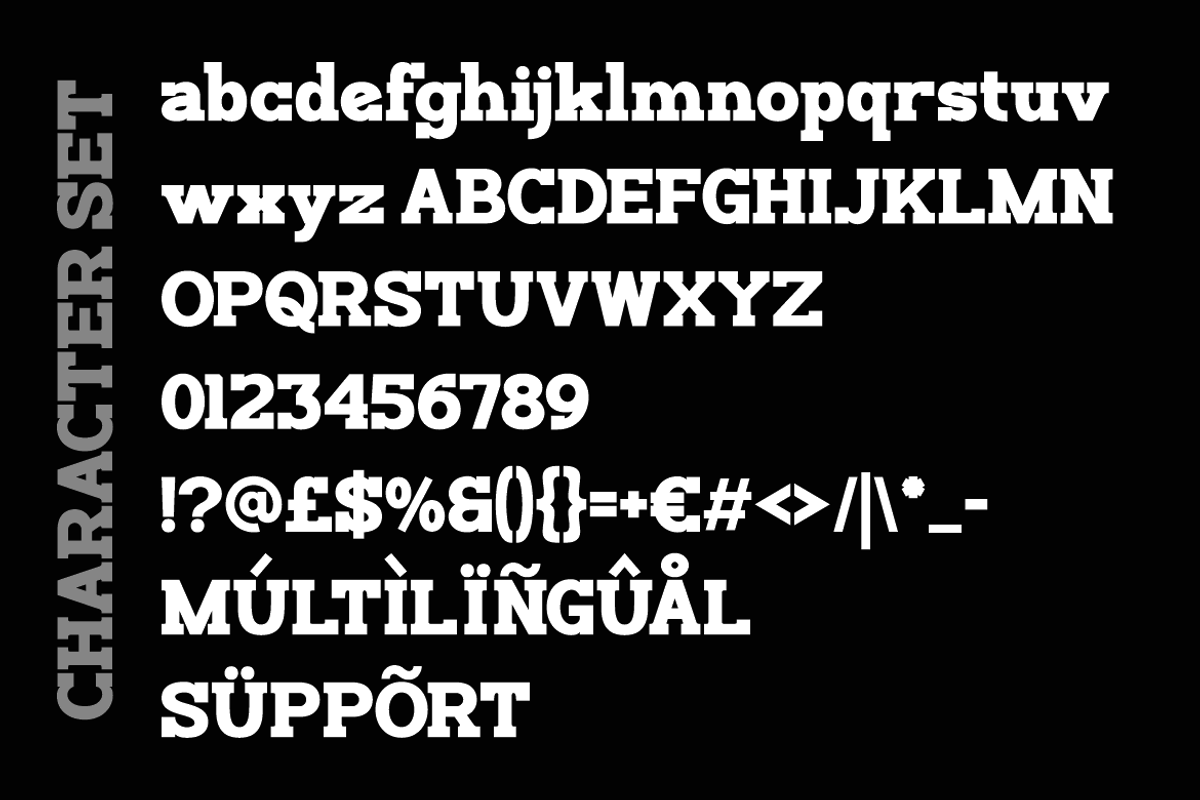 Montaro Corporate Slab Font, a Slab Serif Font by PutraCetol Studio (Photo 5 of 5)