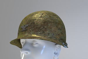 USA Army Helmet From Korea War