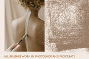 PASTEL stamps Photoshop/Procreate, a Brush Add-On by Andreen (Thumbnail 3 of 8)