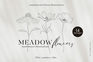 Meadow Flowers & Blooms Bundle