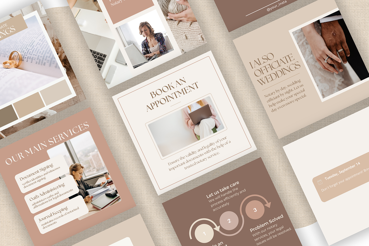 Notary Instagram Templates, a Social Media Template by EliteMatidi (Photo 7 of 7)