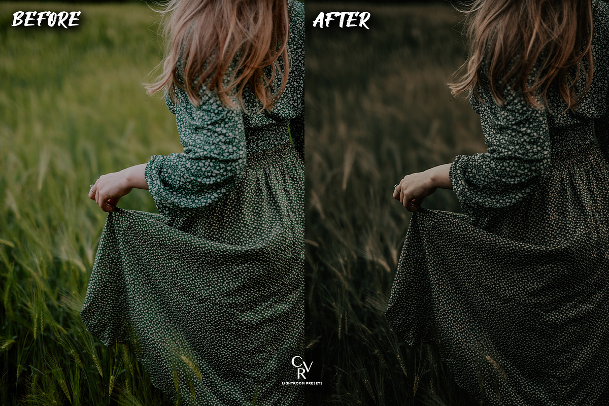 10 Moody Lightroom Presets, a Preset Add-On by CVR Presets (Photo 3 of 8)