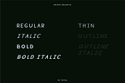 Averdani | A Noble Typeface, a Sans Serif Font by Rodney Truitt Jr (Thumbnail 2 of 14)