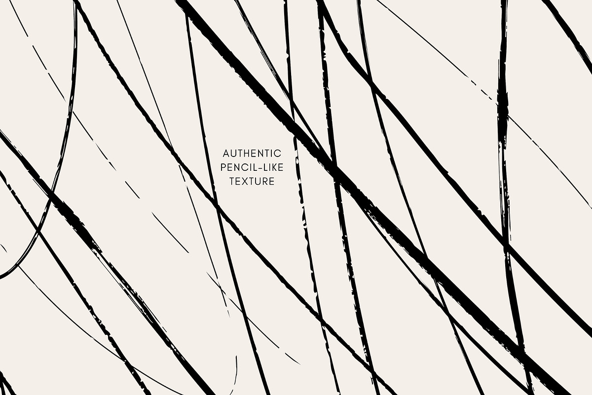 28 Adobe Illustrator Sketch Brushes, a Brush Add-On by Jenteva Art (Photo 4 of 16)