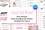 Client Exit Packet Template | Canva, a Templates & Theme by The Template Lounge (Thumbnail 1 of 7)
