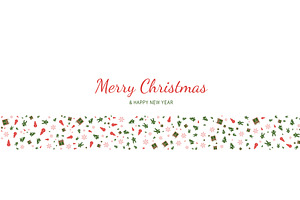 Merry Christmas Minimal Banner, a Templates & Theme by alexdndz