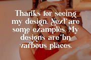 Hevin Ligature Serif Typeface, a Serif Font by yaqublekker (Thumbnail 3 of 10)