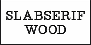 Slabserif Wood JNL, a Slab Serif Font by Jeff Levine Fonts (Thumbnail 2 of 5)