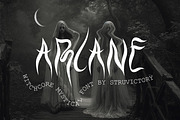 Arcane - Witchcore Mystical Font, a Blackletter Font by Struvictory.art (Thumbnail 1 of 9)
