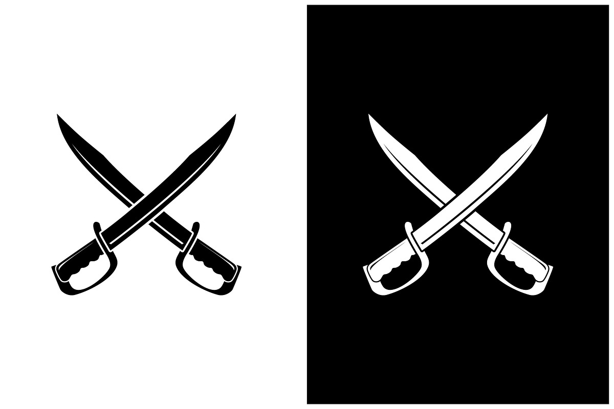 Crossed Sword, a Branding & Logo Template by Atlantis X Nurman Arbai (Photo 2 of 2)