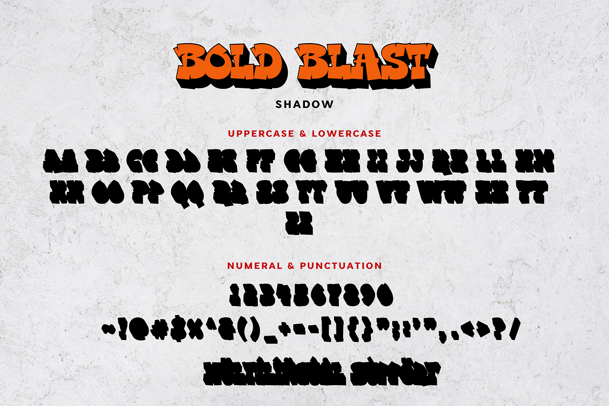 Bold Blast - Urban Graffity Font, a Handwritten Font by Sronstudio (Photo 16 of 16)