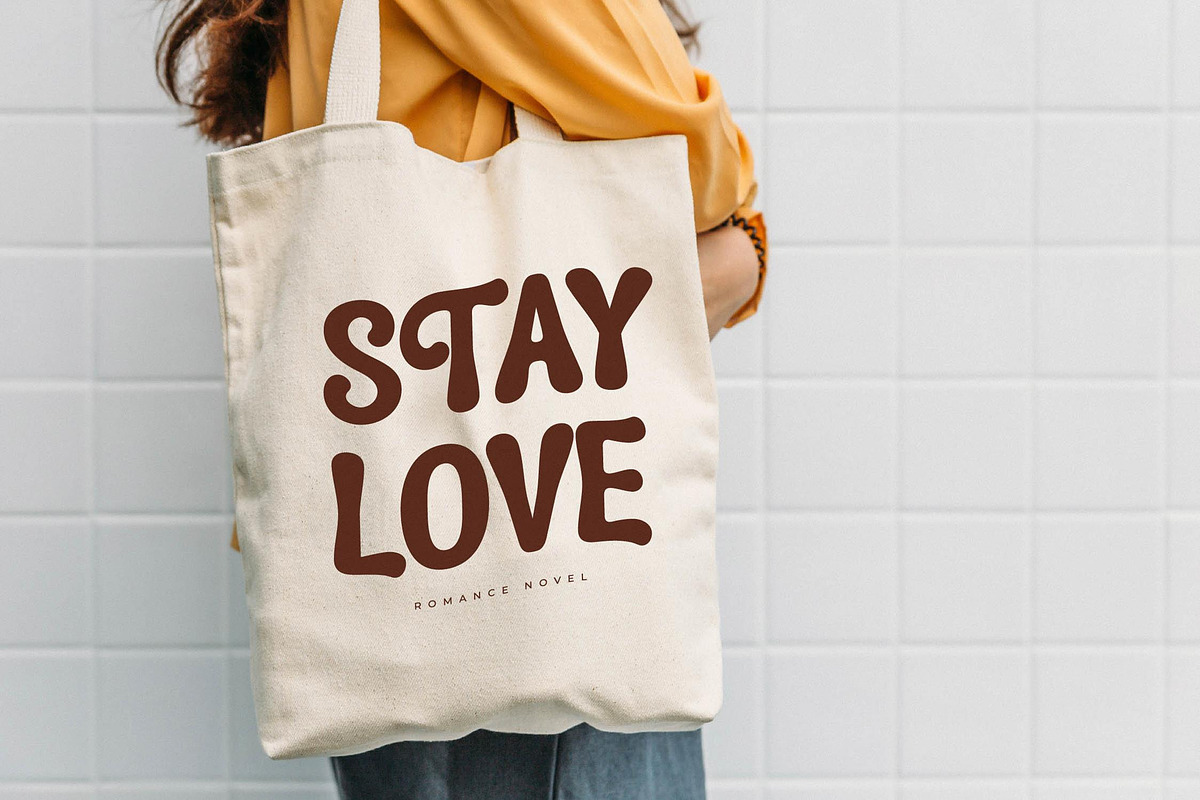 Asterah Quirkyn  Chunky Groovy Font, a Serif Font by Letterena Studios (Photo 6 of 15)