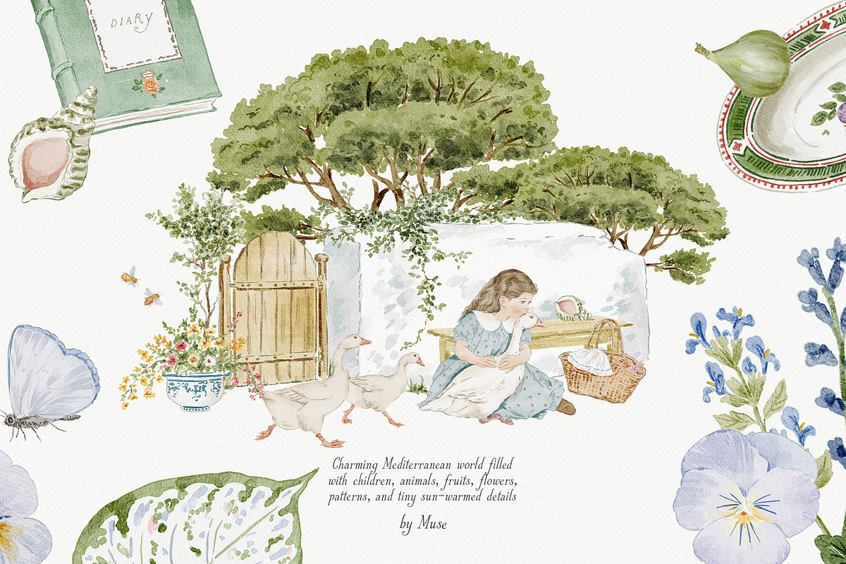 Where the Lemons Grow 400+, a Decorative Illustration by Muse Artist (Photo 20 of 33)