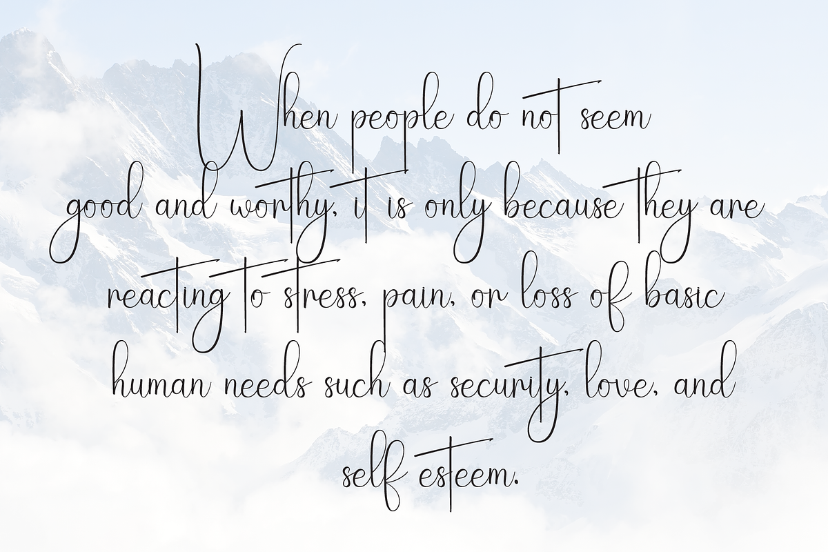 Rainbow | Script Font, a Handwritten Font by Scratchones (Photo 6 of 8)